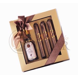 CAJA PISCO DE CHOCOLATE MEDIANO