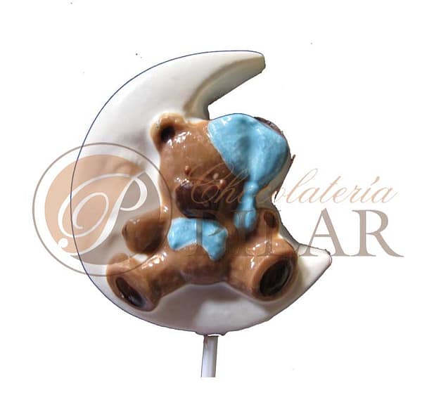 PALETA DE CHOCOLATE – BABY SHOWER NIÑO(Ciento) - Imagen 2