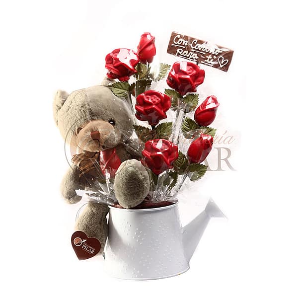 ARREGLO JARDINERA ROSAS # 01