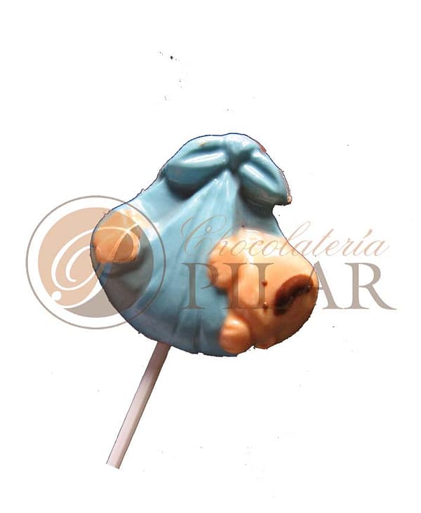 PALETA DE CHOCOLATE – BABY SHOWER NIÑO(Ciento)