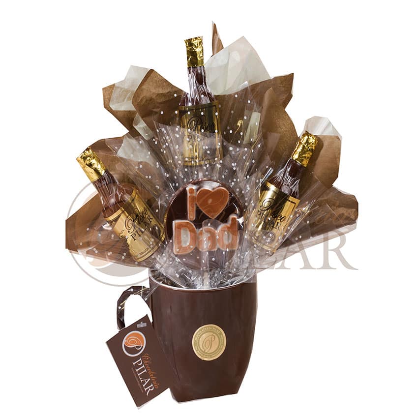 TAZA I LOVE DAD PISCO I